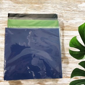 Mikrofiberklude bl 28X30cm i klar folie