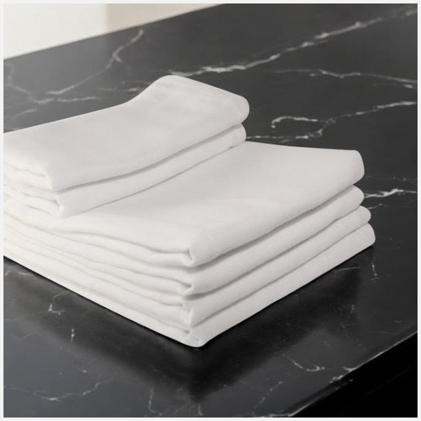 Bomuldsklude 70X80 cm med hank (8 stk./pk.) - NY PRIS