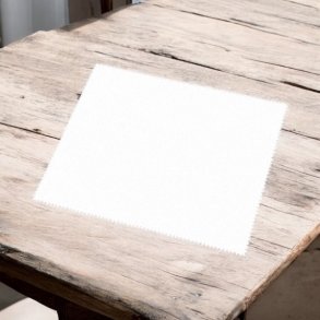 Mikrofiber i hvid 15X18cm