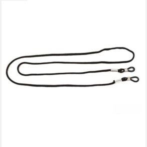 Brillesnore i sort nylon, 12stk./ps.